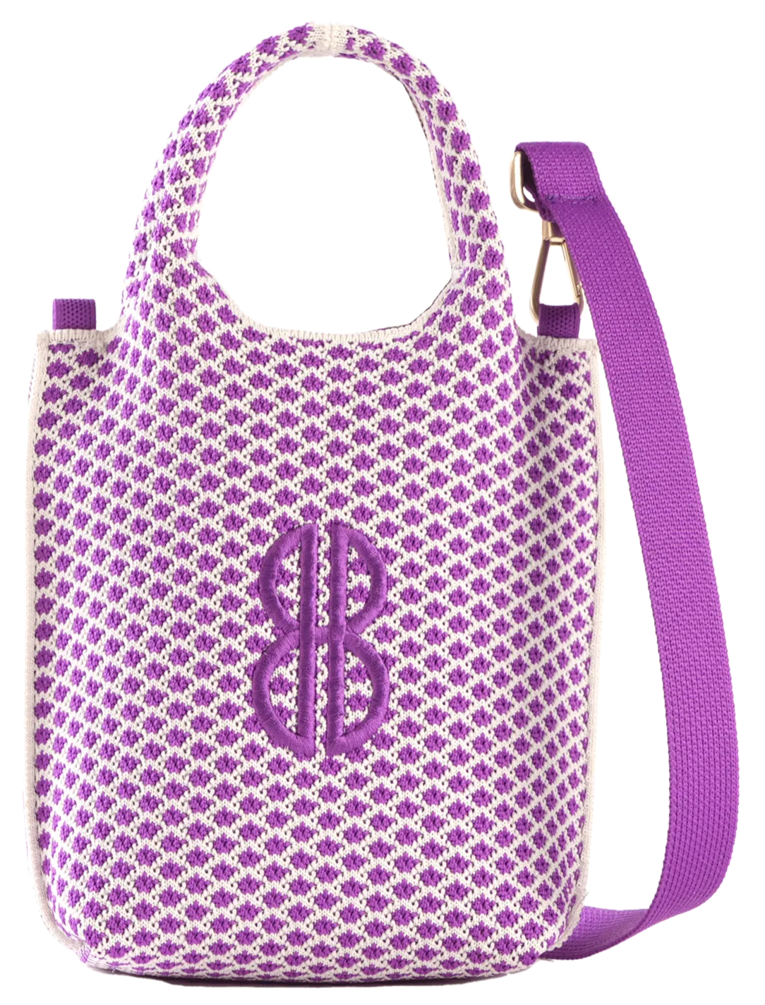 Sutton City Tote - Purple Diamond - Mini