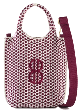 Sutton City Tote - Wine Diamond - Mini