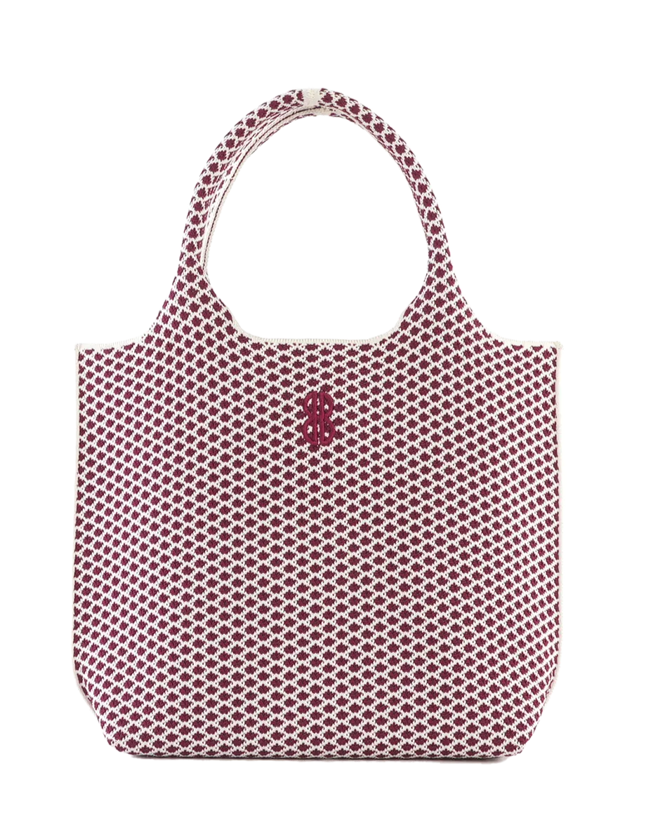 Sutton City Tote - Wine Diamond - Small