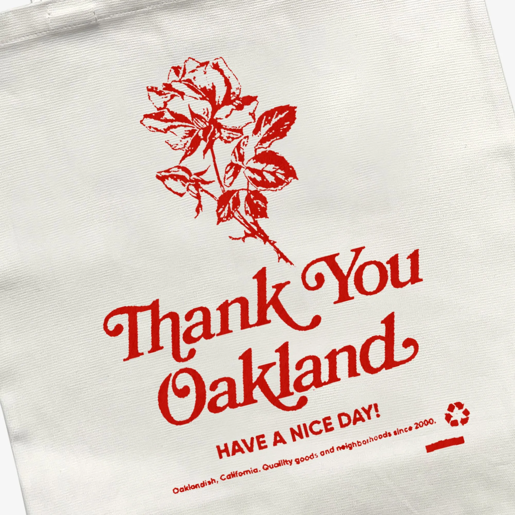 Thank You Oakland Tote