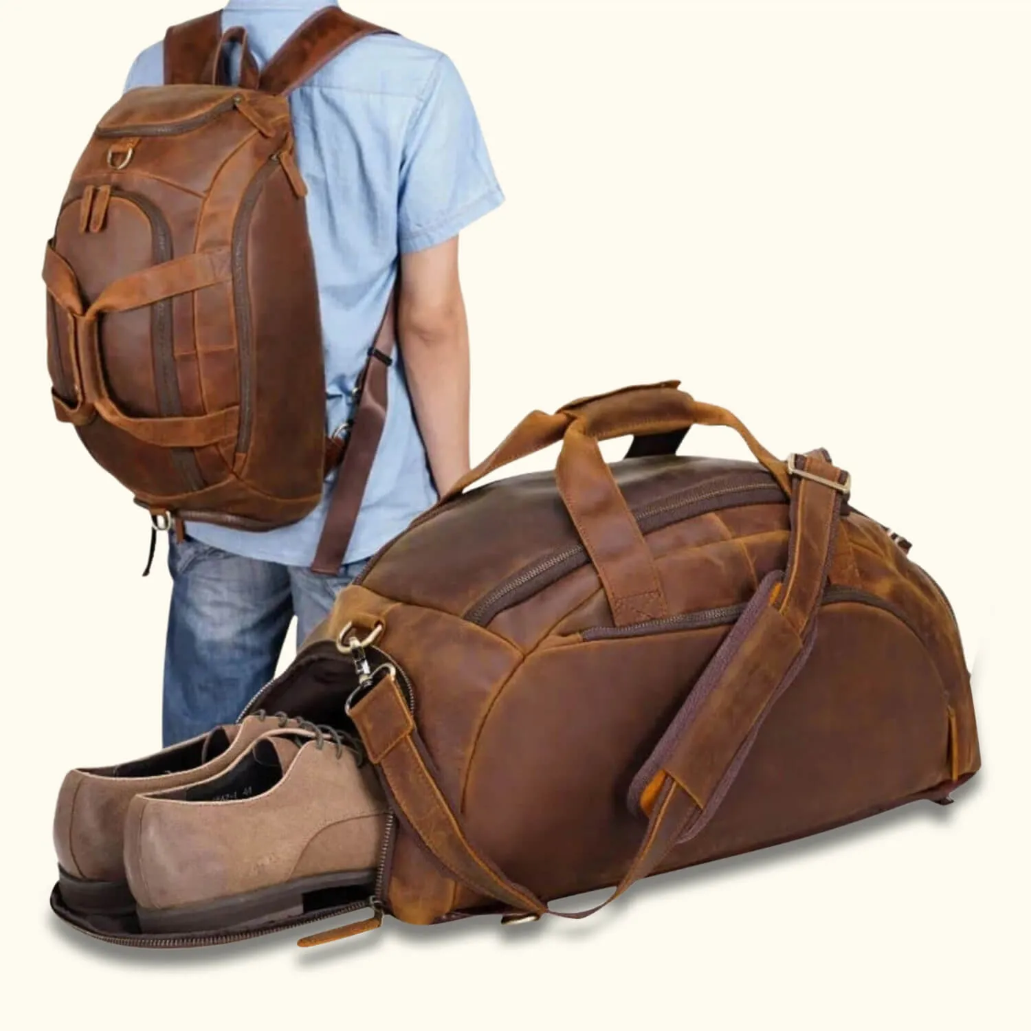 The Multifunction - Travel Duffel Backpack