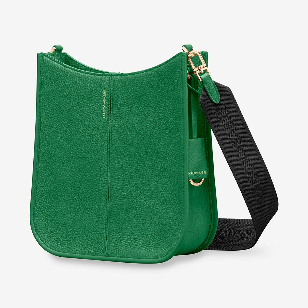 The Saddle Bag - Emerald Green