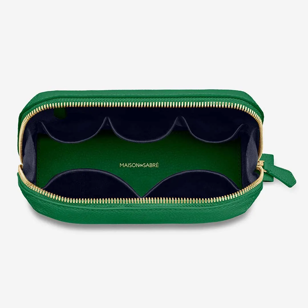 The Tech Pouch - Emerald Green