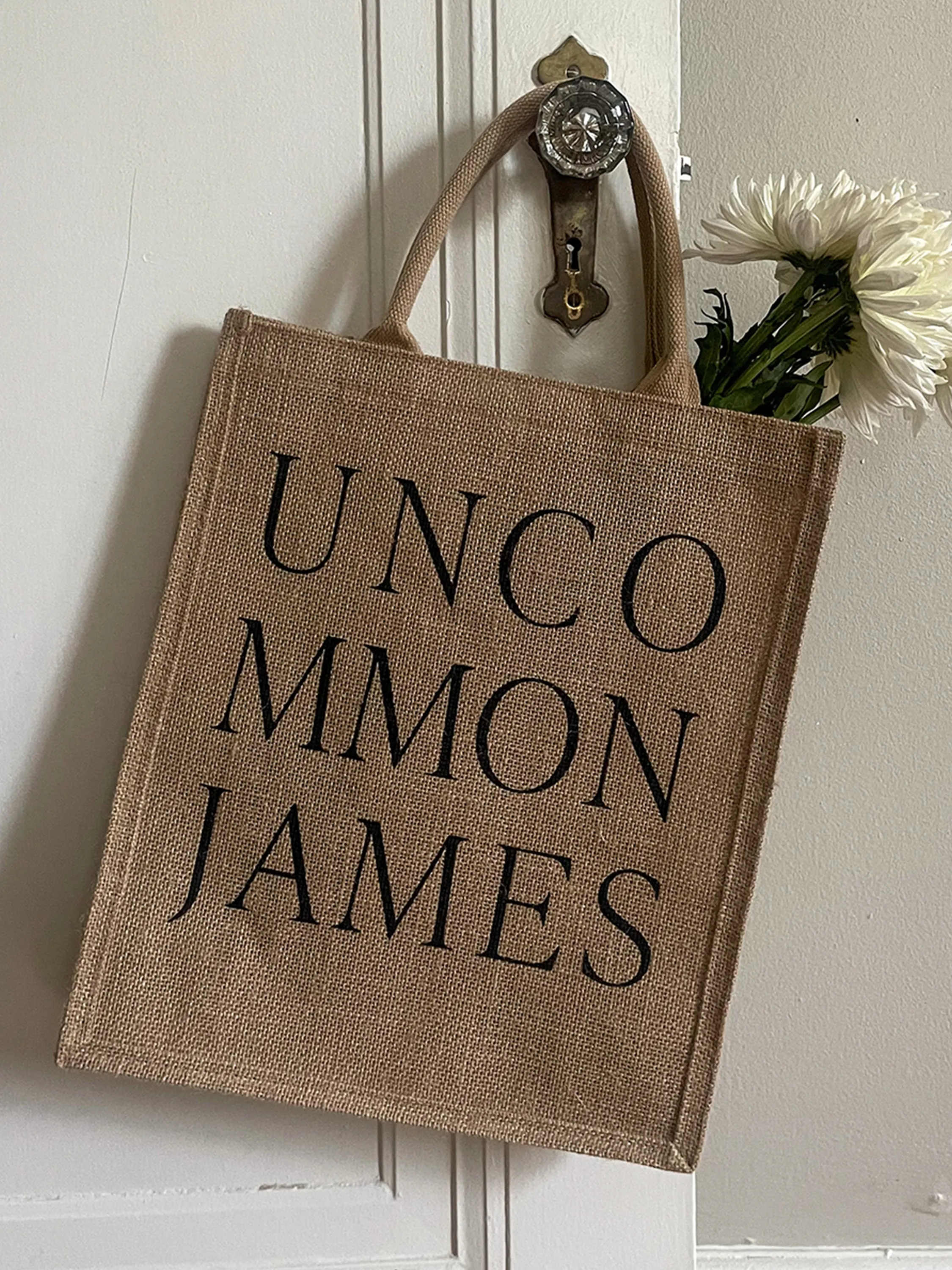 UJ Jute Tote Bag