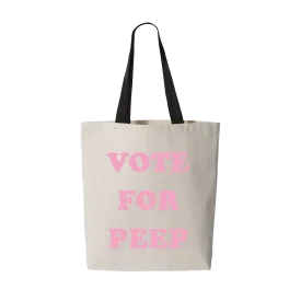 VOTE FOR PEEP Tote