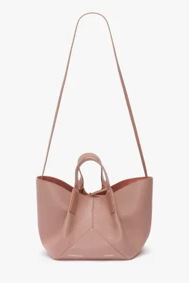 W11 Mini Tote Bag In Marshmallow Leather