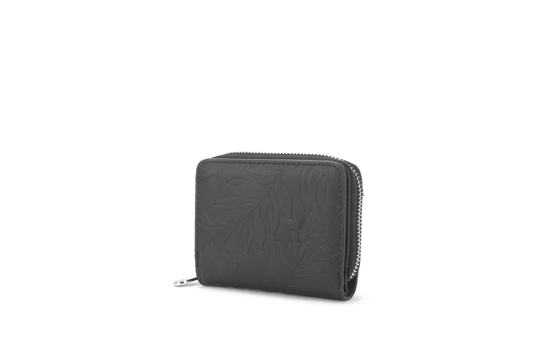 Wallet Meily Ulu Embossed Black