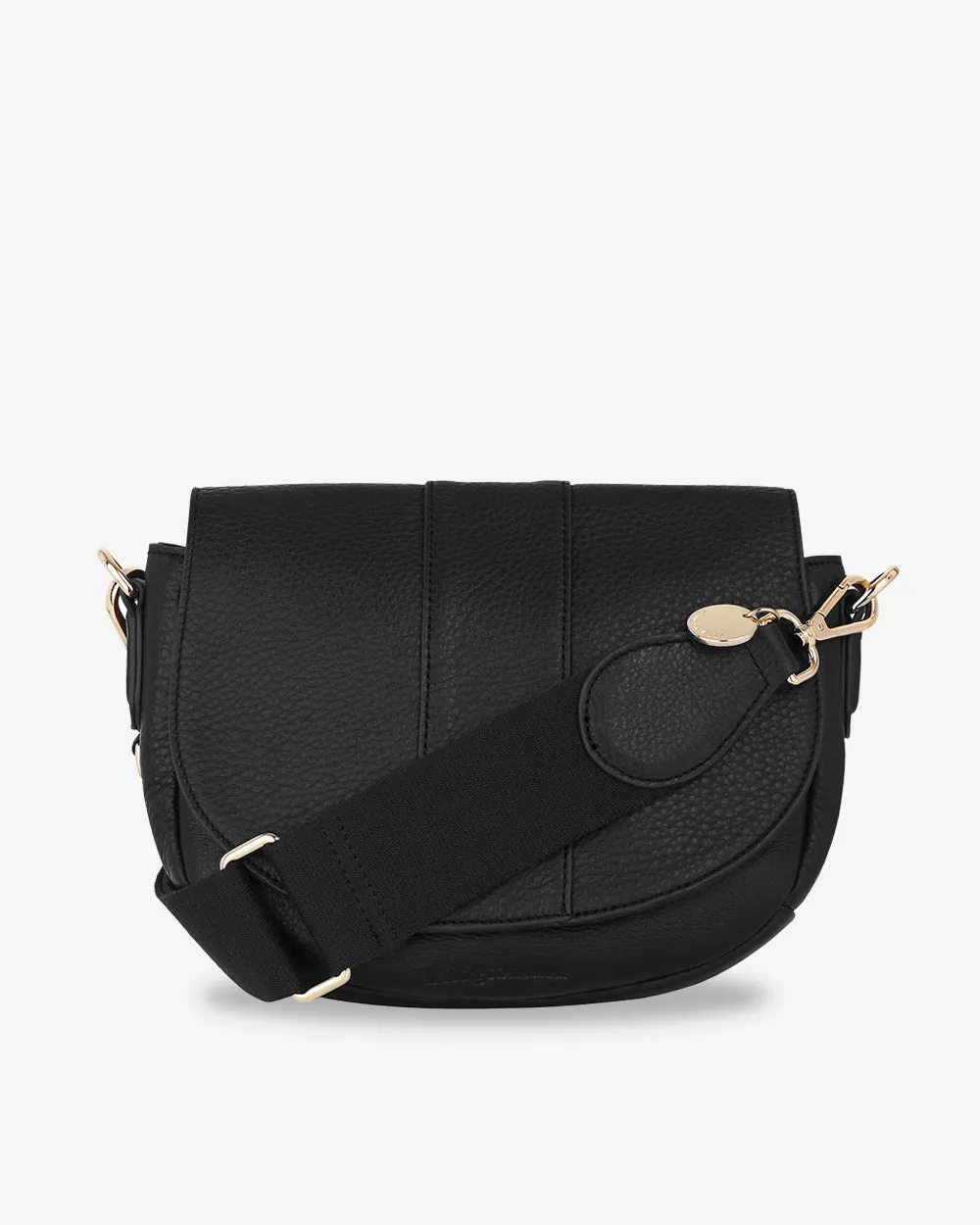 Zara Saddle Bag - Black