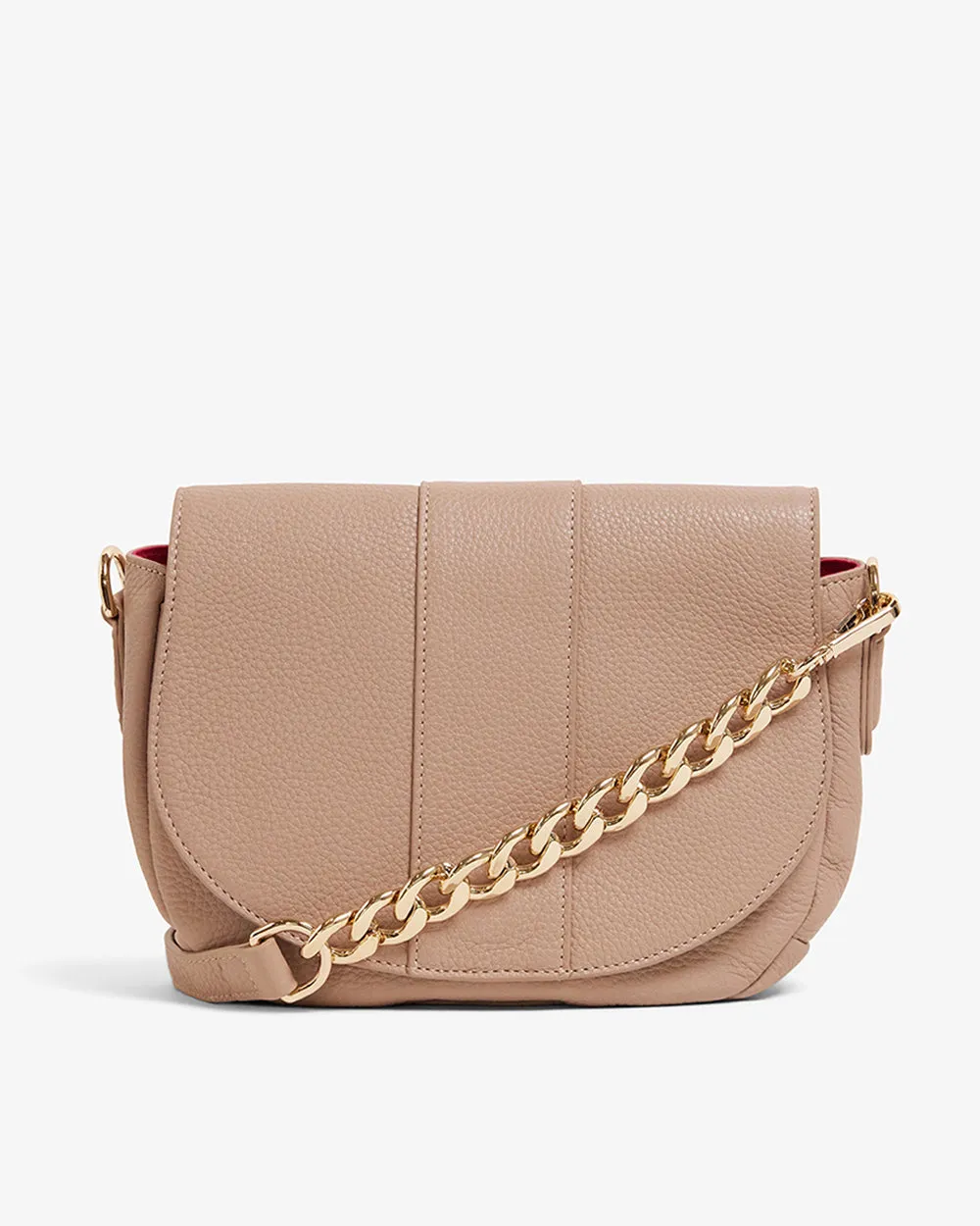 Zara Saddle Bag - Fawn